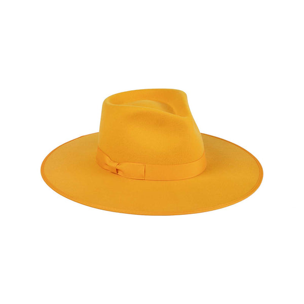 Sunshine Rancher - Wool Felt Rancher Hat in Yellow