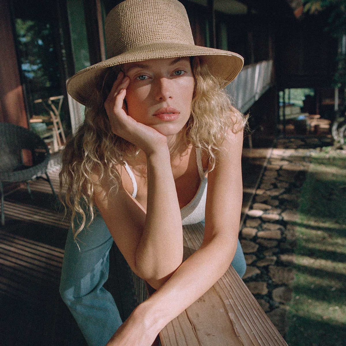 The Inca Bucket - Straw Bucket Hat in Natural | Lack of Color US