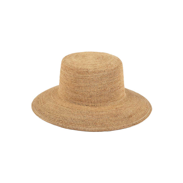 The Inca Bucket - Straw Bucket Hat in Natural | Lack of Color US