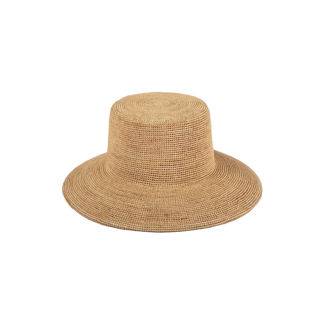 The Inca Bucket - Straw Bucket Hat in Natural | Lack of Color US