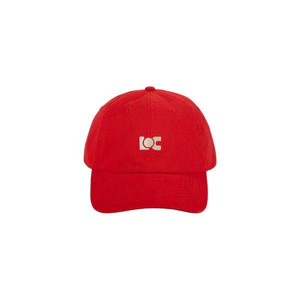 The LOC Cap - Cotton Cap in Red