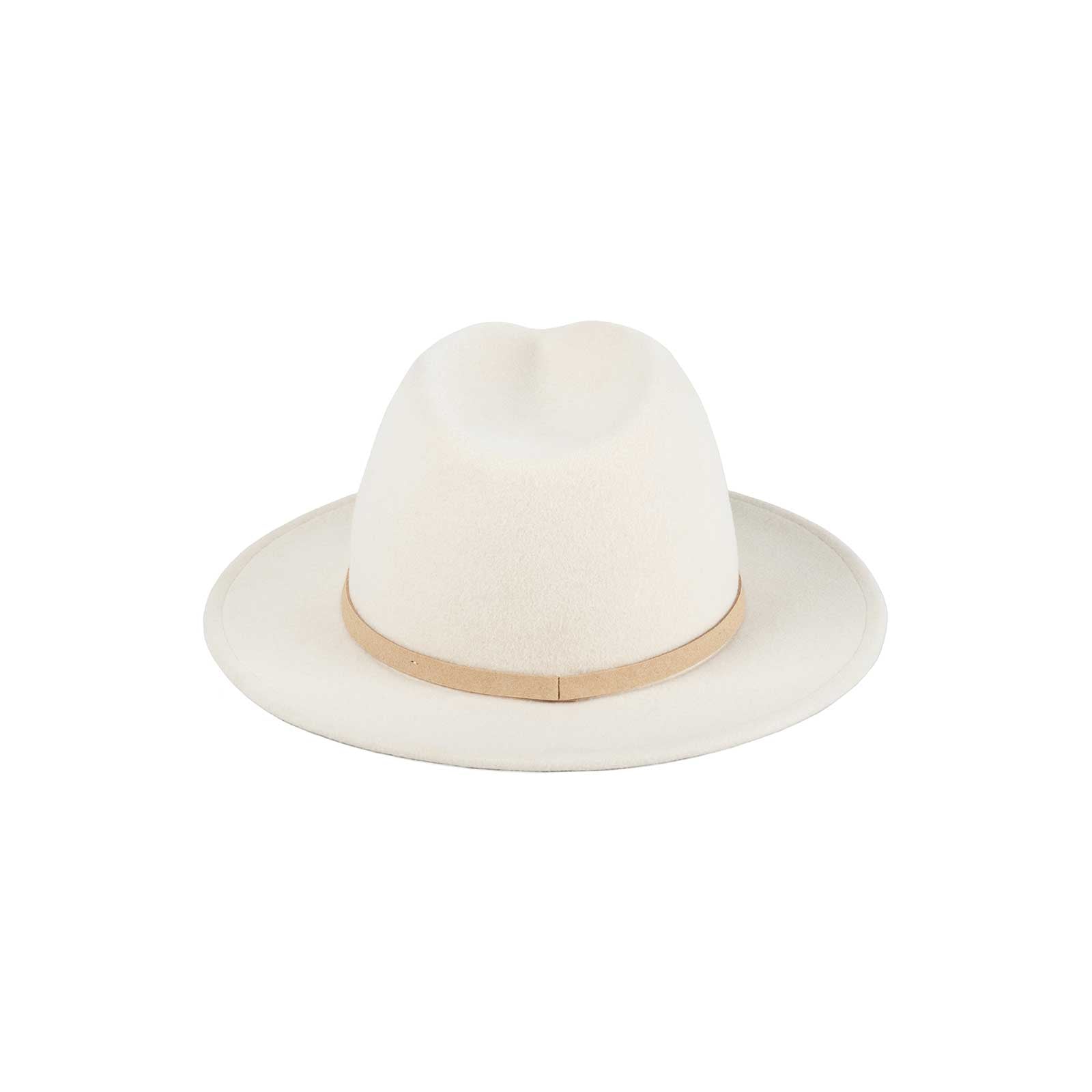 Lack of Color The Palo Fedora Ivory Women s Wool Hat 57cm M Designer Hats Express Shipping Available