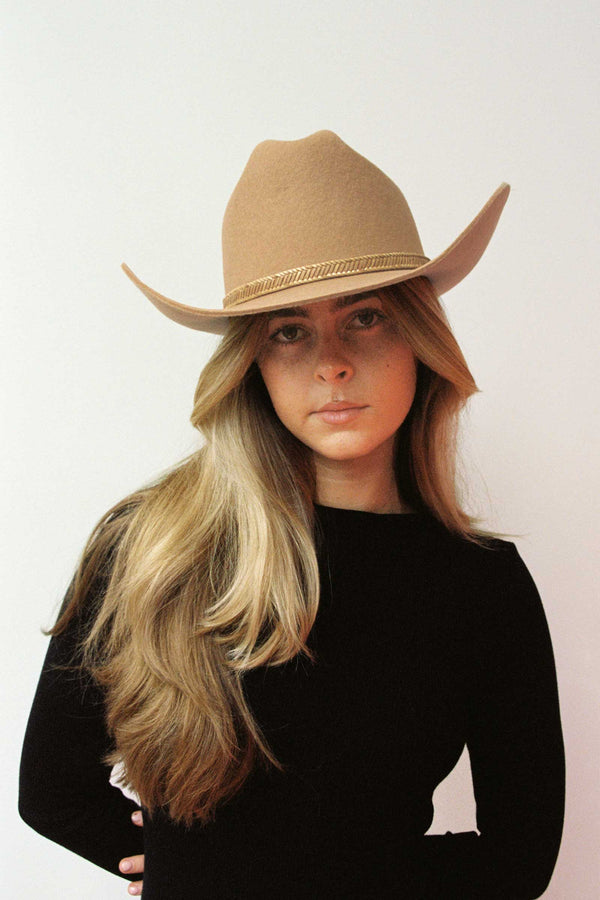 The Ridge - Wool Felt Cowboy Hat in Natural