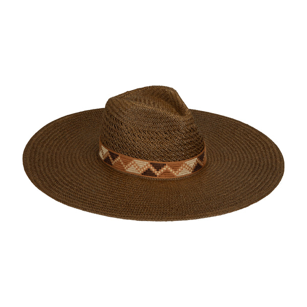 The Rancho - Straw Fedora Hat (Brown) | Lack of Color [US] display picture 1