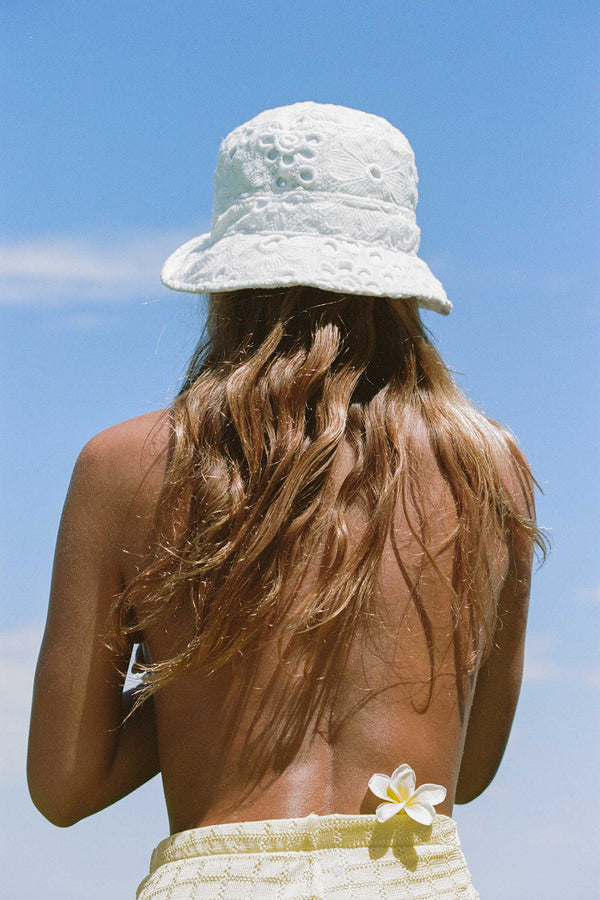 Franki Lace Overlay Bucket Hat- NWT Voyage-Bucket-Lace-Isolate-1.  main image 3