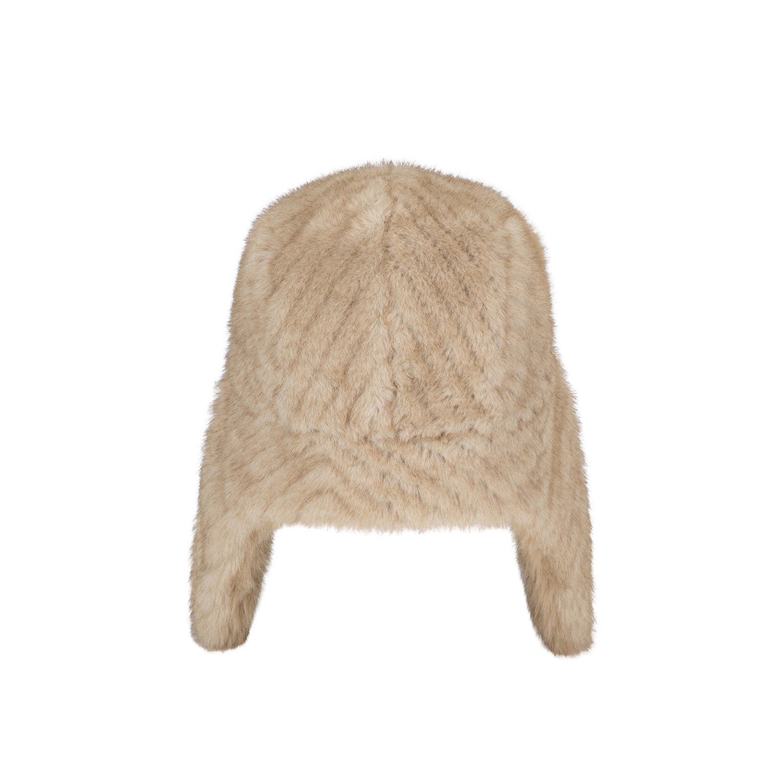 Trapper Hat (Cappuccino-Toned Chevron Pattern) | Lack of Color [US]