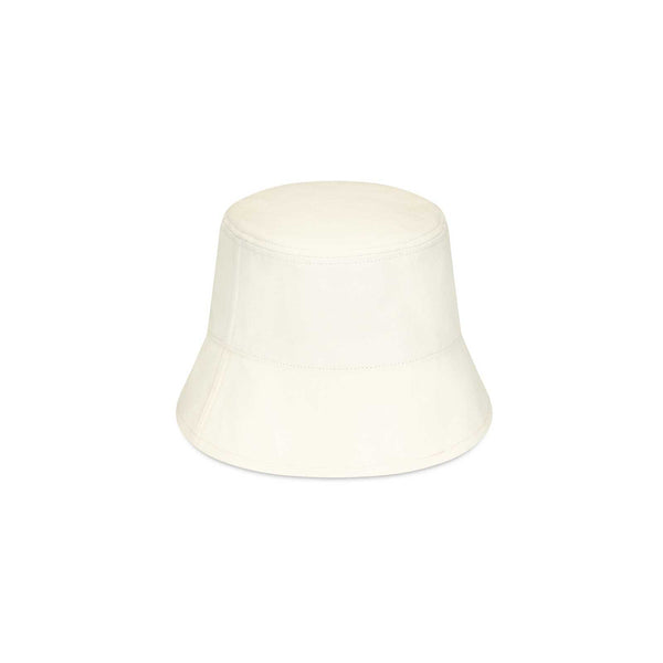 Coast Bucket - Cotton Bucket Hat in White
