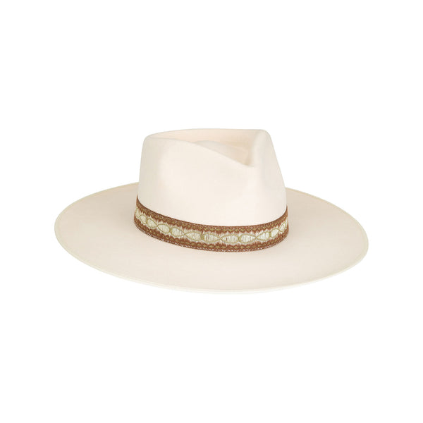 Cream Rancher - Wool Felt Fedora Hat | Lack of Color [US] display picture 1