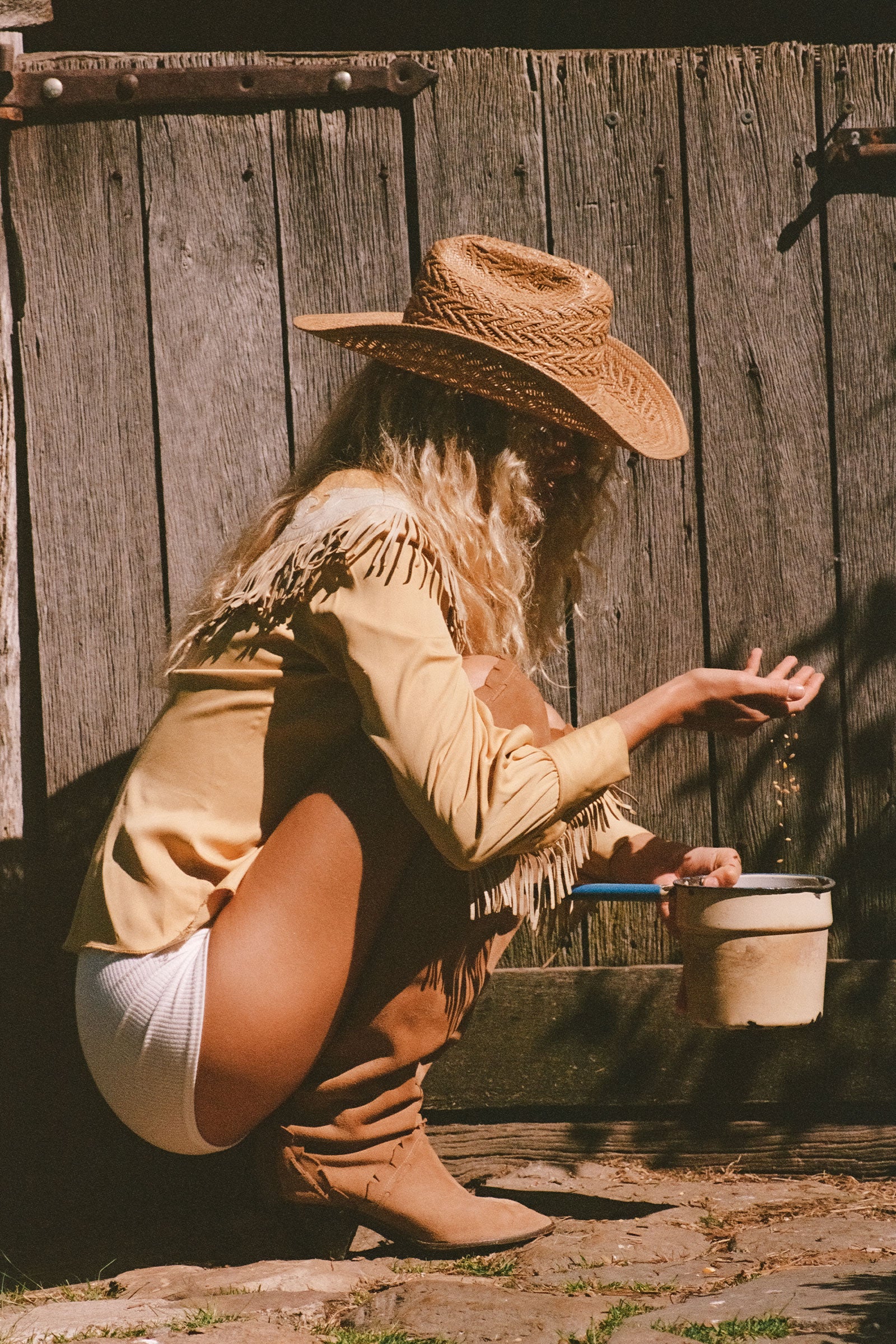 Dakota Straw Cowboy Hat (Teak) | Lack of Color [US]