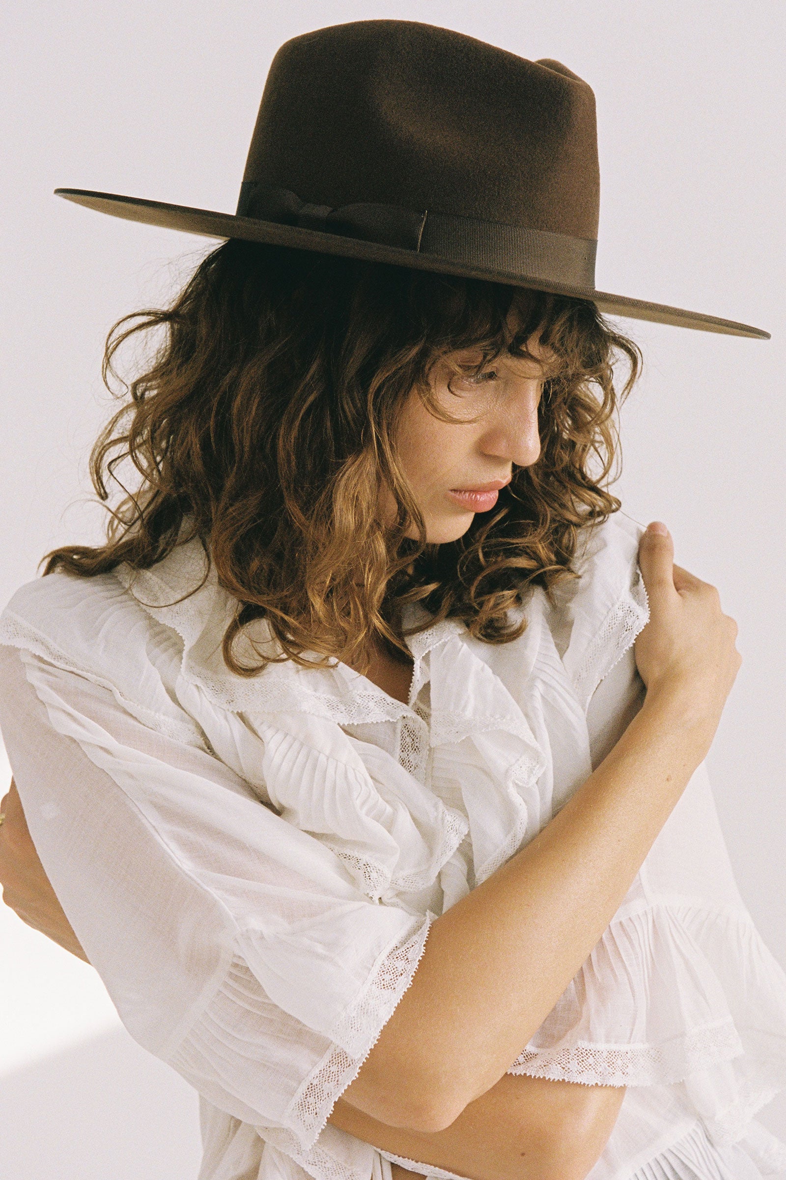 Espresso Rancher - Wool Felt Rancher Hat in Brown | Lack of