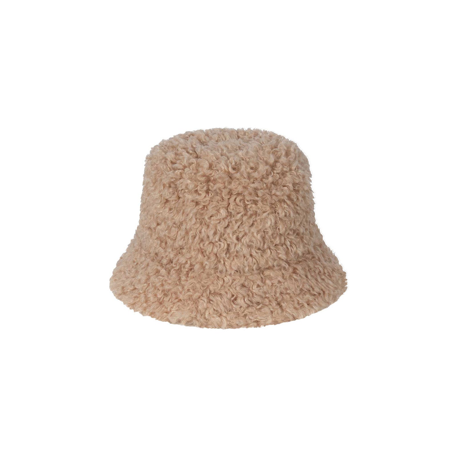 ハンチング・キャスケット [24FW] Winter Bucket Hat - Butter Cream fluffy-bucket-cashew-isolate-