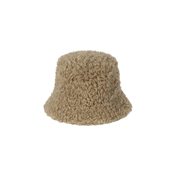 Fluffy Bucket - Cotton Bucket Hat in Sage Green