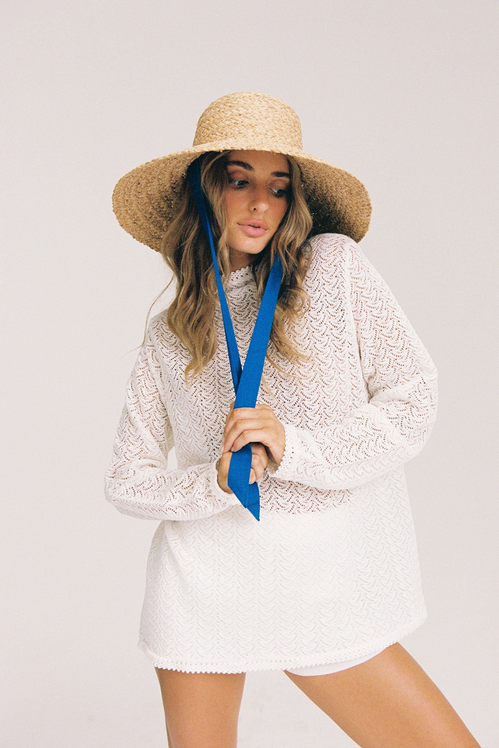 The Inca Ultrawide - Straw Boater Hat in Natural | Lack of