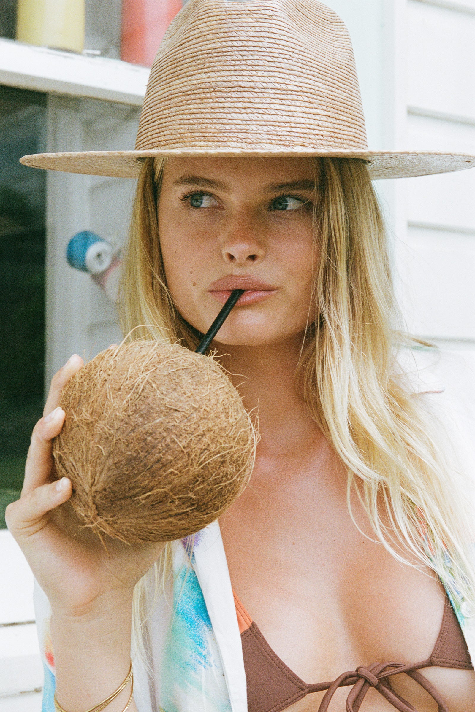 Palma Straw Fedora Hat | Lack of Color [EU]