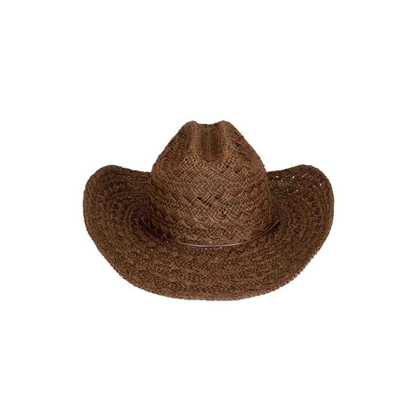 Phoenix Cowboy - Straw Cowboy Hat in Brown