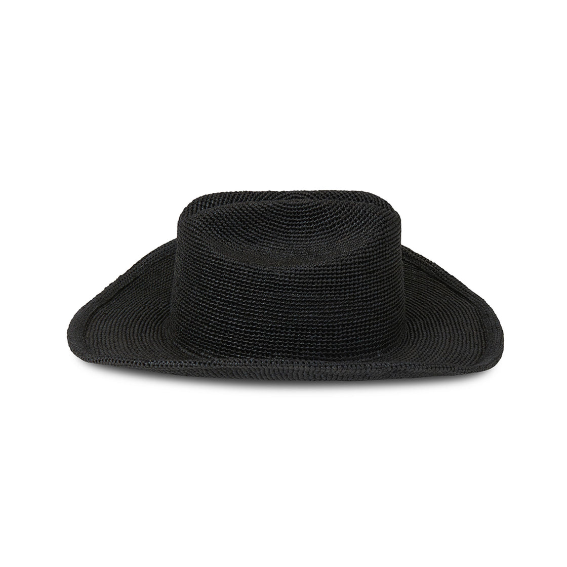 Raffia Cowboy Hat (Black) | Lack of Color [US]