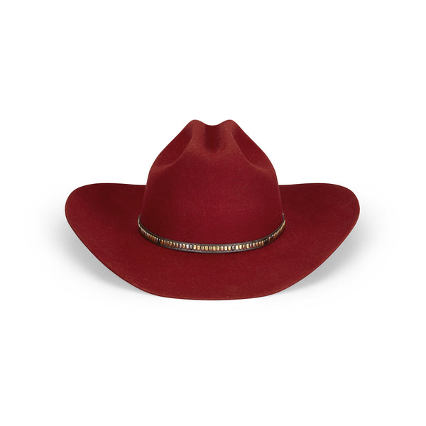 The Ridge Special - Wool Felt Cowboy Hat in Red