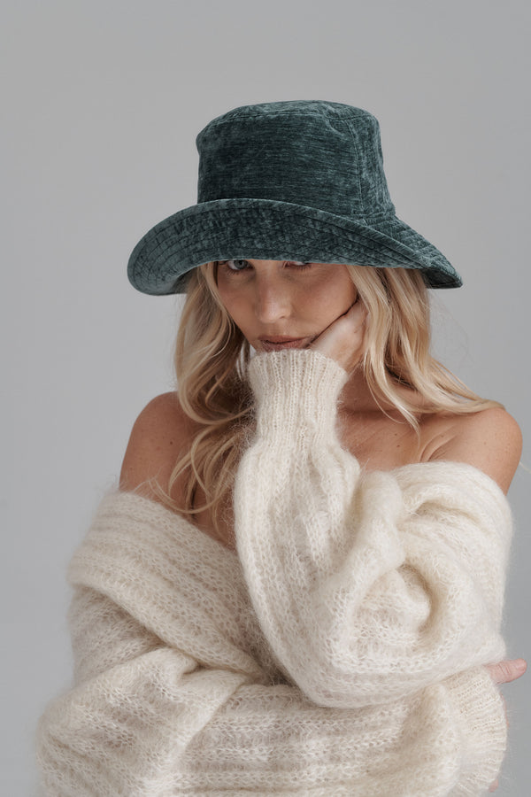Vacay Bucket - Bucket Hat in Blue
