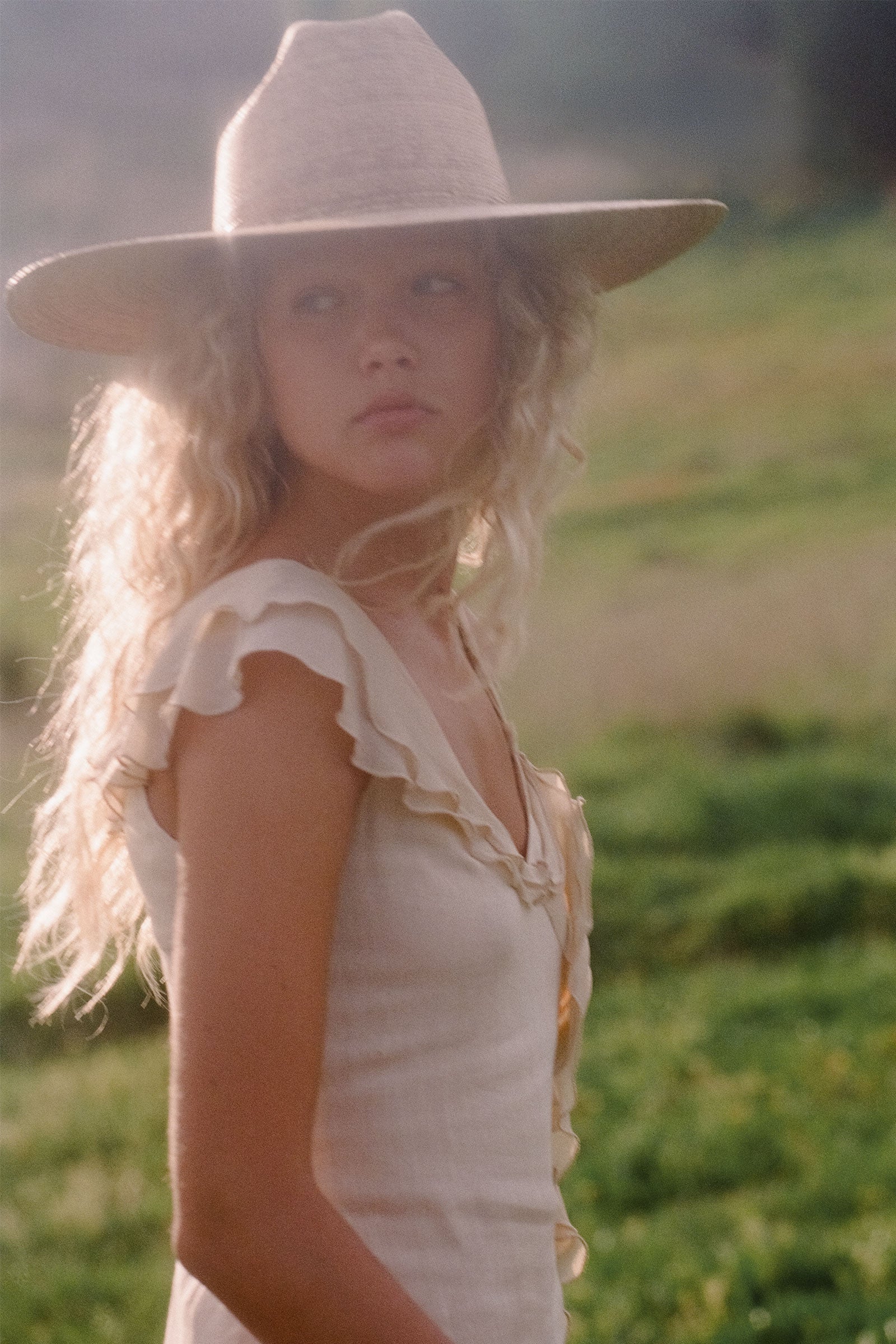 Western Wide Palma - Straw Cowboy Hat | Lack of Color [US]