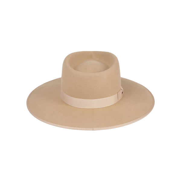 Caramel Rancher - Wool Felt Rancher Hat in Brown