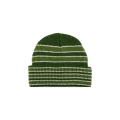 Momo Beanie - Green Stripe