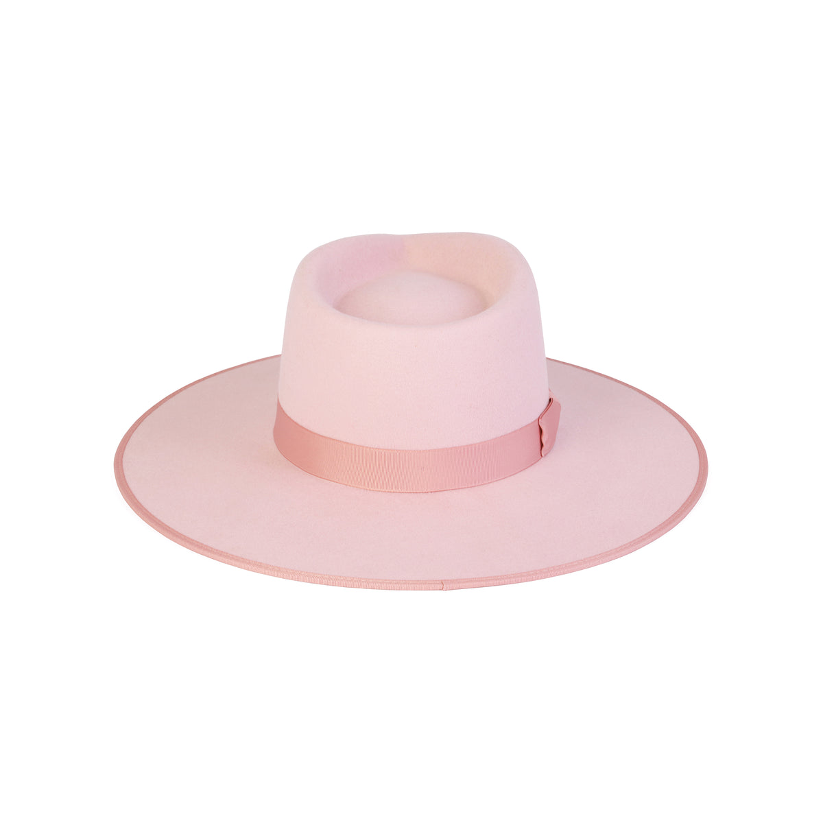 Stardust Rancher - Wool Felt Rancher Hat in Pink | Lack of Color US