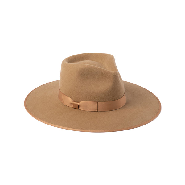 Colorado Black Wide Brim Felt Hat - Fedora Style