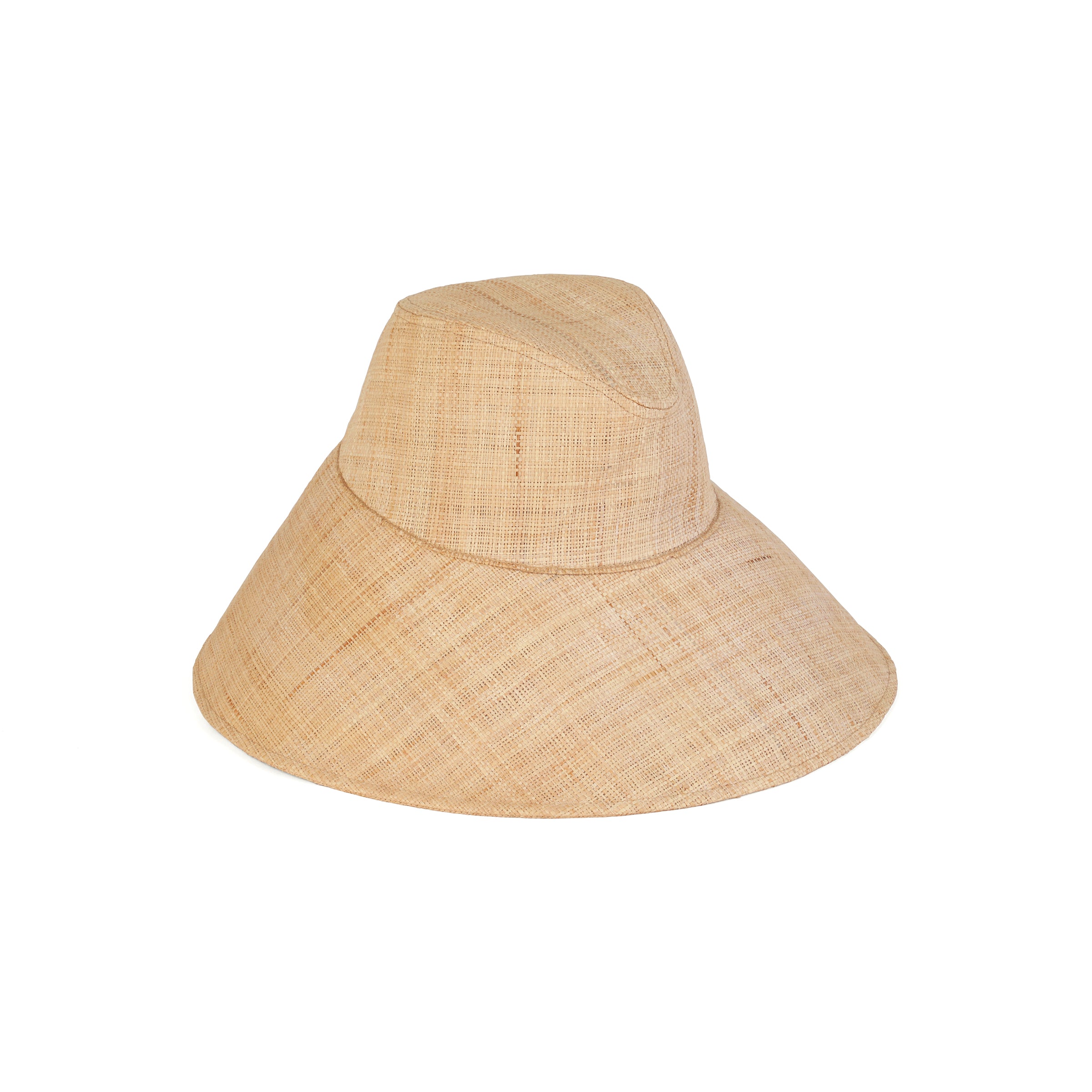 The Cove Lack - US Straw in Hat of Natural Color Bucket