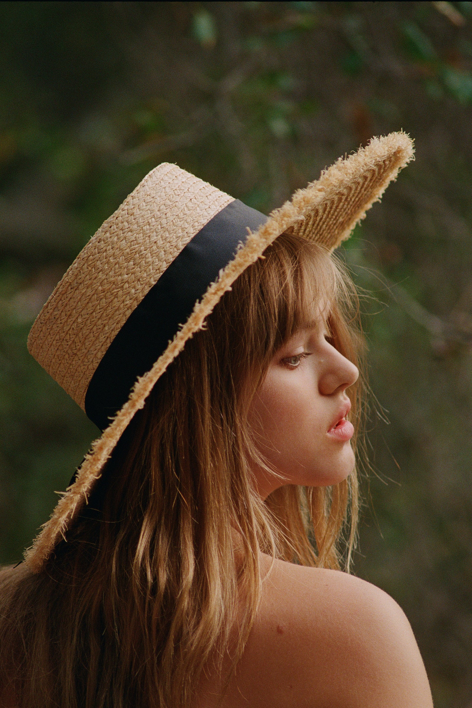 The Ventura - Straw Boater Hat in Natural | Lack of Color US