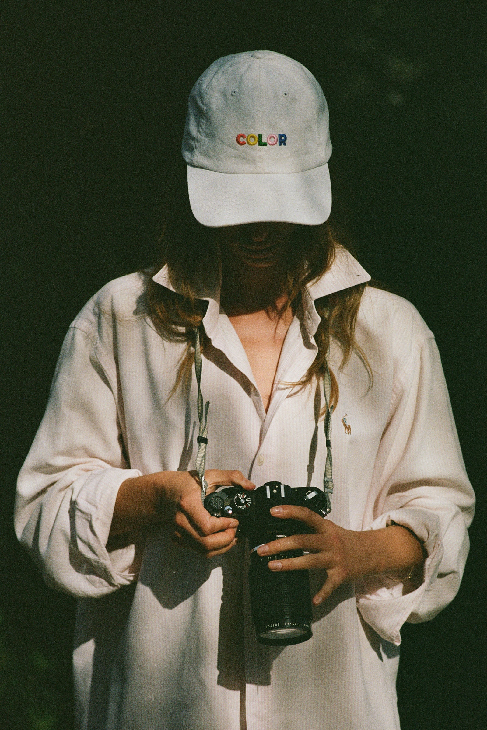 White cotton cap sales