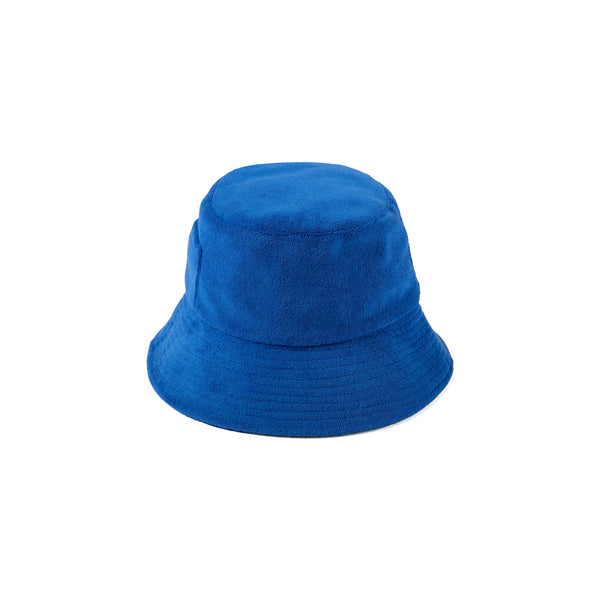 Wave Bucket Cotton Bucket Hat in Blue