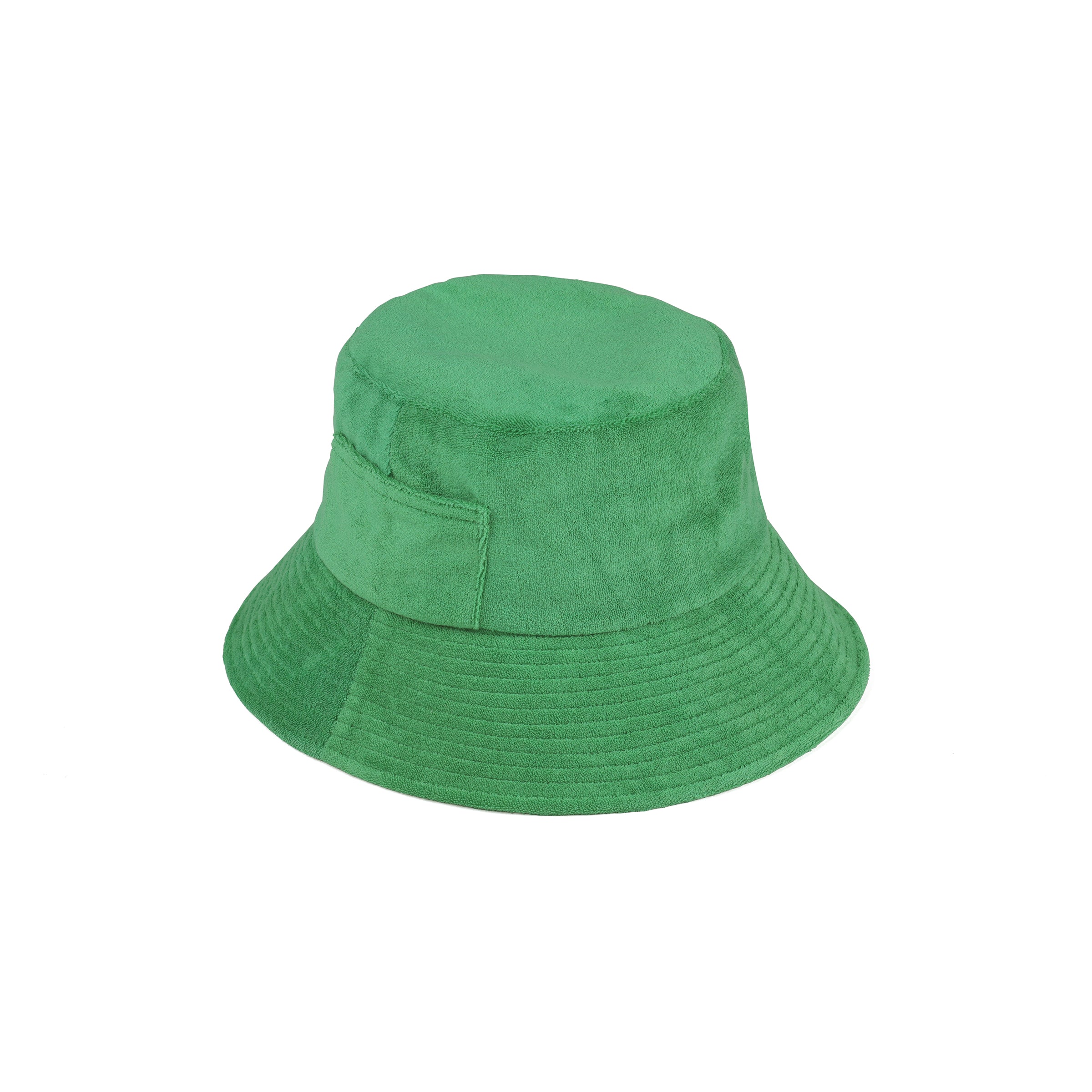 Lack of Color | Wave Bucket | Green Women's Terrycloth Bucket Hat | M-L | Designer Hats | Express Shipping Available