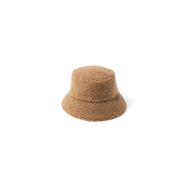 Kids Teddy Bucket Hat (Camel Brown) | Lack of Color [EU] display picture 1