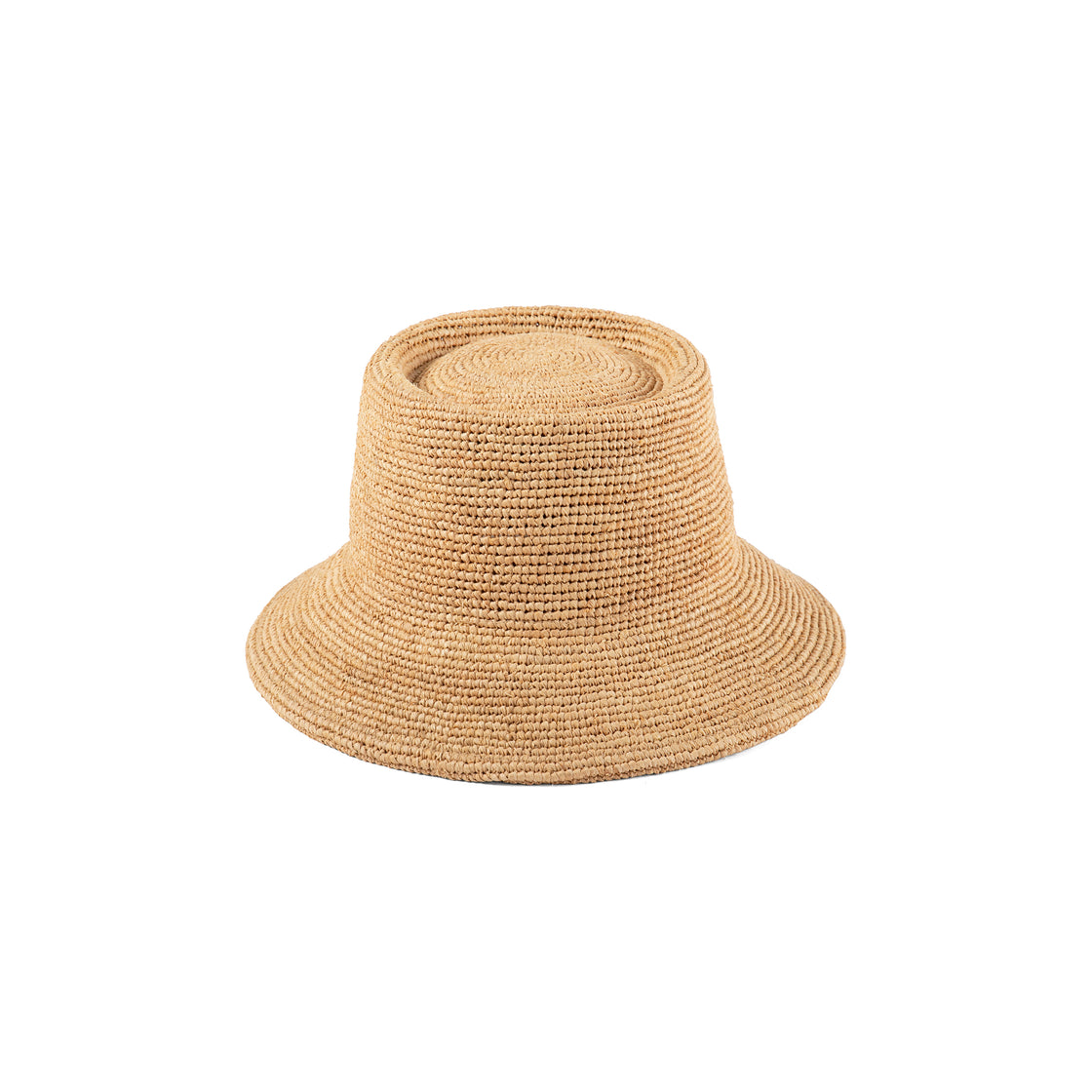 Dipped The Inca Bucket - Straw Bucket Hat in Natural | Lack of Color US